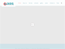 Tablet Screenshot of duxeslabs.com